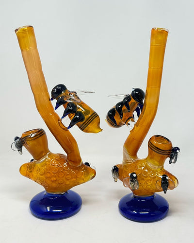 Fancy Gold Fume Bee Water Pipe