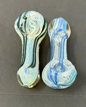 3 Inch Silver Ring Spoon Pipe