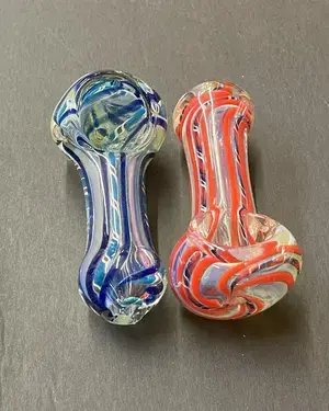 3 Inch Silver Twisting Color Rod Peanut Spoon
