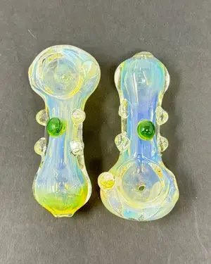 3 Inch Silver Fume Marble Hand Pipe