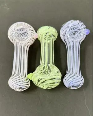 3 Inch Slime Color Rod Hand Pipe