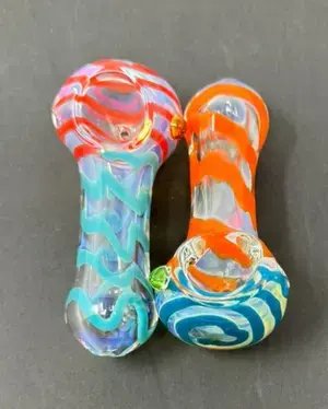 3 Inch Silver Color Rod Hand Pipe
