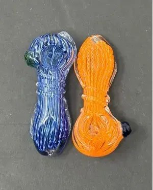 3 Inch Swirl Ring Frit Hand Pipe
