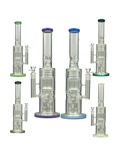 Fancy 18 Inch Straight Bong