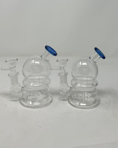 6 Inch Bent Neck Bubble Mini Water Pipe