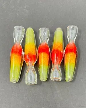 3 Inch Rasta Frit One Hitter