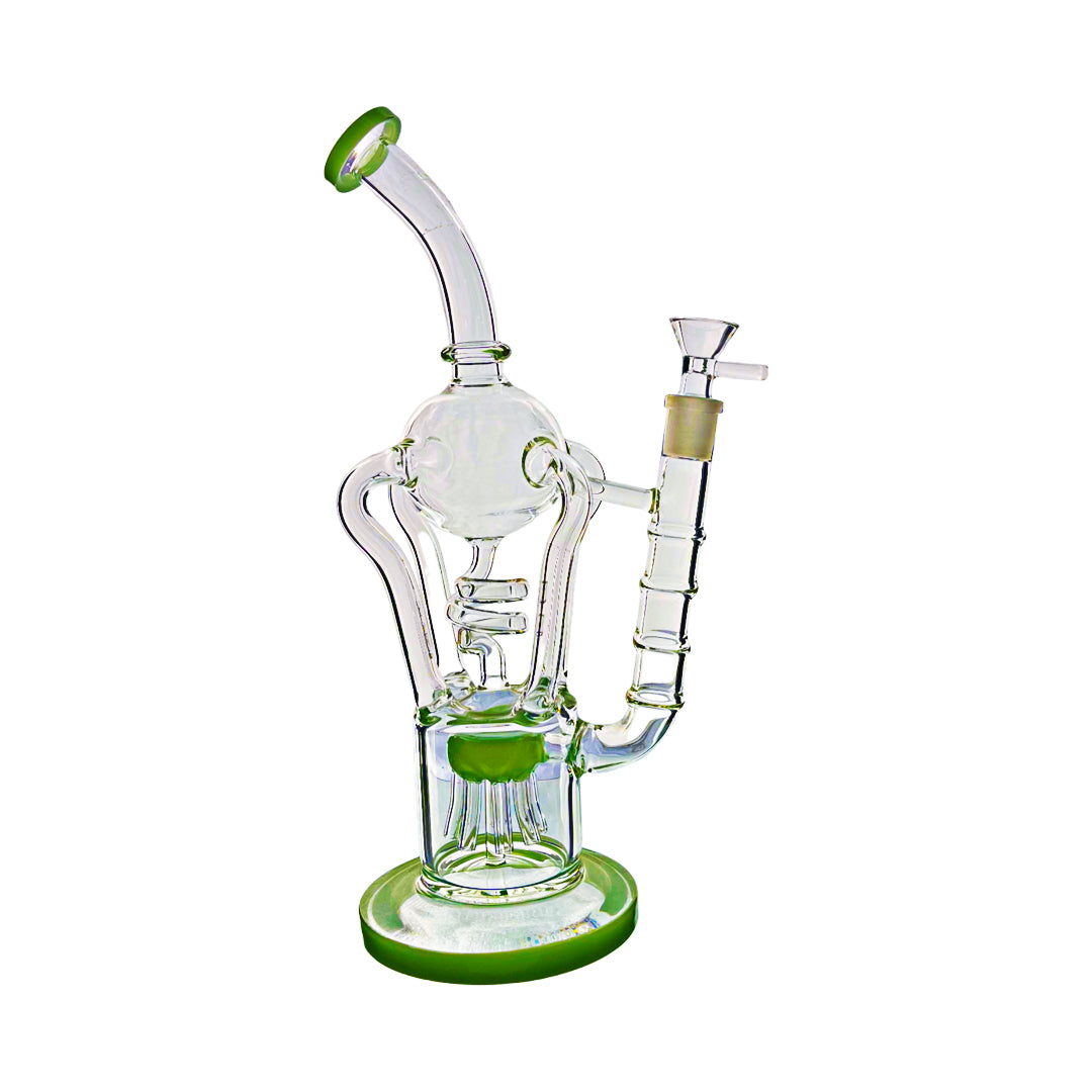 SG-74 BEAKER BONG WITH COLOR MOUTH PIECE