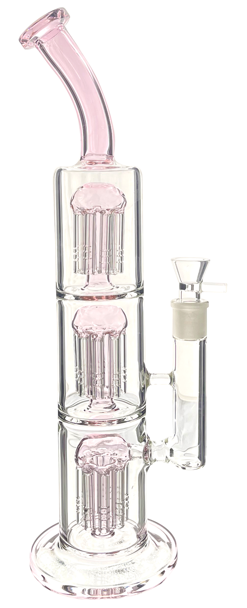 BEND COLOR MOUTHPIECE WITH TRIPLE TREE PERC