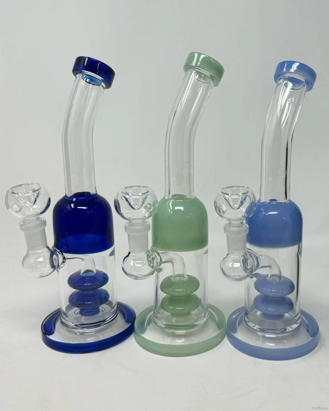 10 Inch Double Showerhead Perc Water Pipe