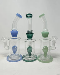 10 Inch Head Perc Bend Water Pipe