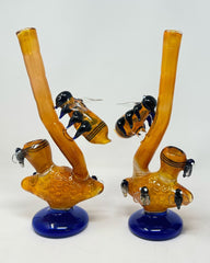 Fancy Gold Fume Bee Water Pipe