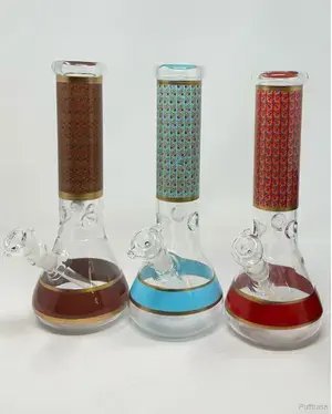 12 Inch Design 5MM Beaker Bong