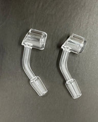 14MM Male Joint Cut 45 Degree Quartz Banger