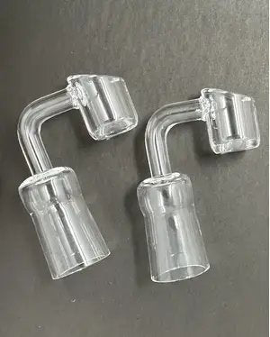 18MM Female Joint Cut 90 Degree Quartz Banger