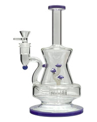 Mushroom Perc Beaker Base Straight Water Pipe