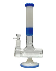 12 Inch Color Tube Inline Straight Bong