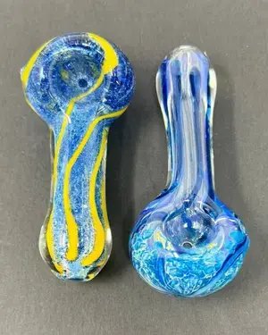 3 Inch Frit Straight Line Hand Pipe