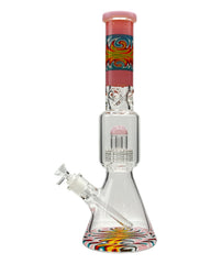 16 Inch Wig Wag Beaker Bong with Metrix Perc