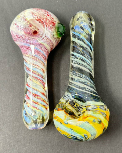 4 Inch Swirl Art Hand Pipe