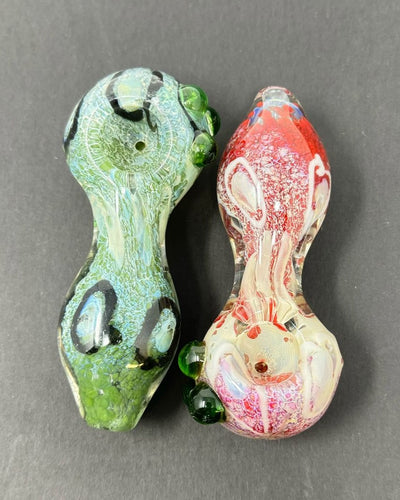 4 Inch Heavy Full Frit Hand Pipe