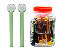 6" Heavy Green Color Oil Burner 60Pcs Set on Jar