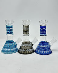 6 Inch Wigwag Design Mini Beaker