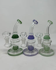 6 Inch Showerhead Perc Mini Rig