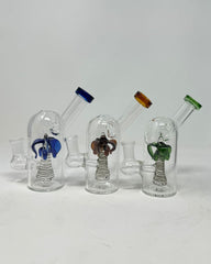7 Inch Tree Shape Perc Side Car Rig