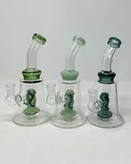 8 Inch Beaker Base Bend Mouthpiece Water Pipe