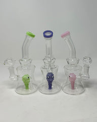8 Inch Head Perc Bend Water Pipe