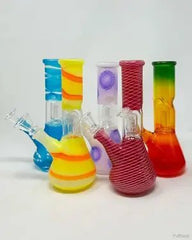 8 Inch Mini Perc Beaker Bong