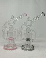 Bend Mouth Piece with 2 Matrix Perc