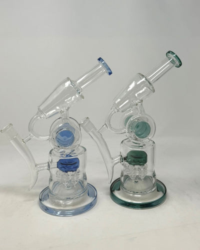 Telescope looking Fancy Recycler Bong