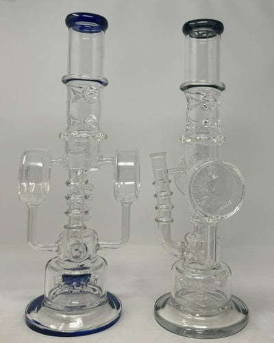 Fancy Recycler Bong with Sprinkle Perc