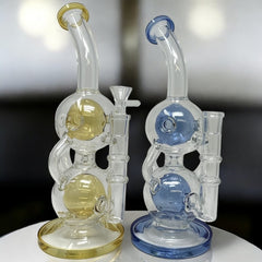 Round Ball Recycle Water Pipe