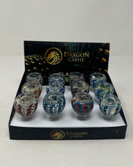 Inside Out Round Design Bowl Display Set 12 Pcs Set