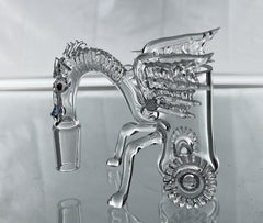 Fancy Seahorse with Wings Quartz Banger