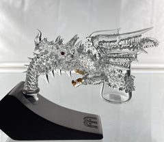 Fancy Dragon with Wings Quartz Banger