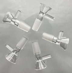 14MM Male Joint Clear Handle Bowl