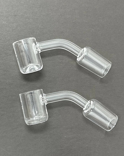 18MM Male Joint Flat 45 Degree Quartz Banger