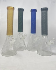 7MM Sand Blasted 15 Inch Beaker