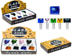 Color Cup Shape Flat Bowl Display Set 8 Pcs Set