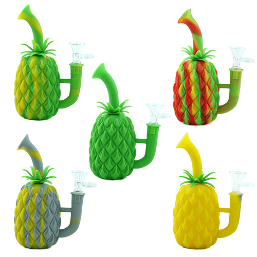 Pineapple Shape Silicone Water Pipe