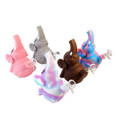 Silicone Elephant Water Pipe