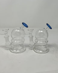 5 Inch Bent Neck Bubble Mini Water Pipe