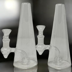 7 Inch Cone Matrix Perc Water Pipe: Compact Powerhouse for Smooth Filtration