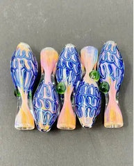 3.5 Inch Pink Fume Inside Art One Hitter