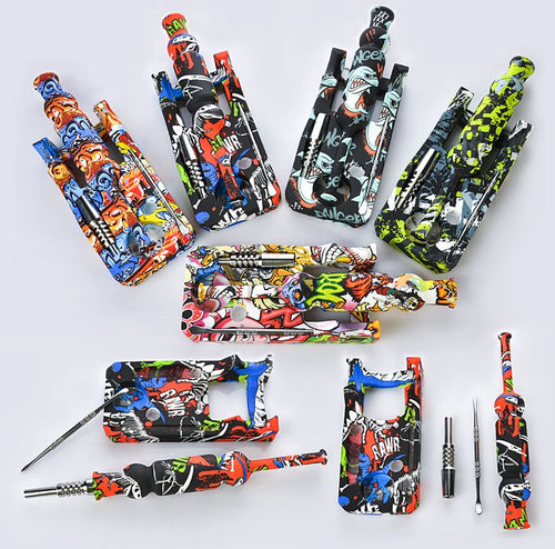 Water Color Silicone Nectar Collector Set