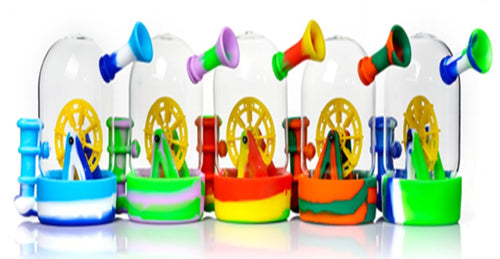 Inside Windmill Silicone Water Pipe