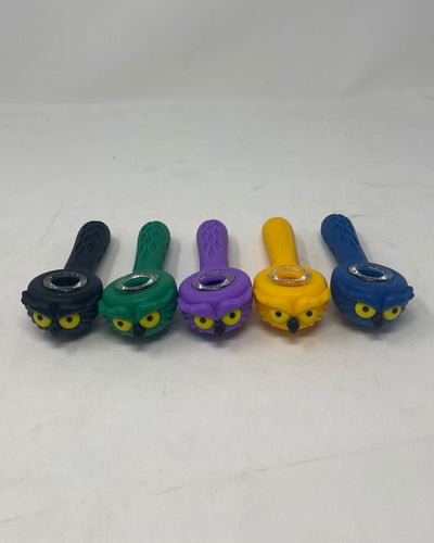 Silicone Bird Hand Pipe